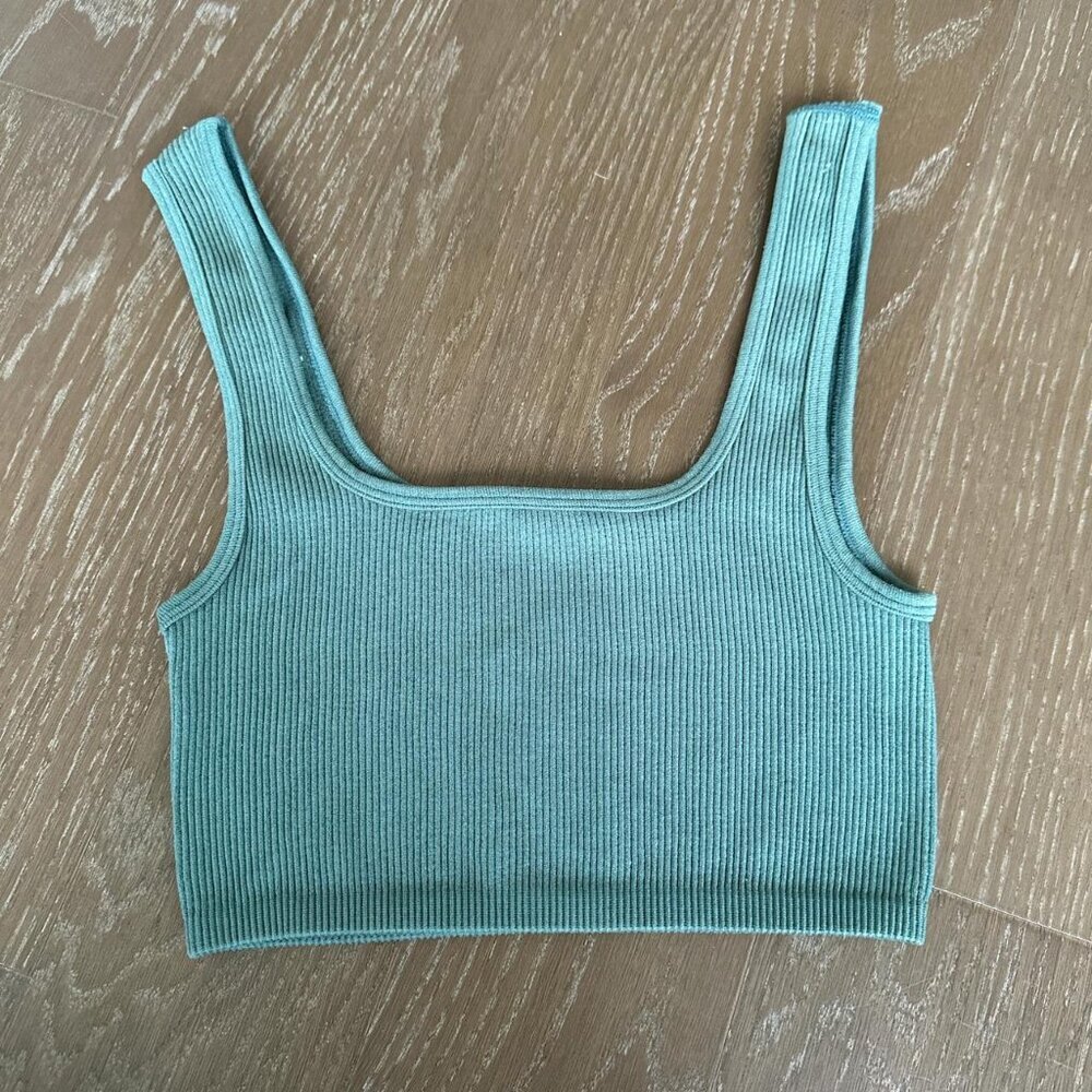 Blue Green Zara Tank Size